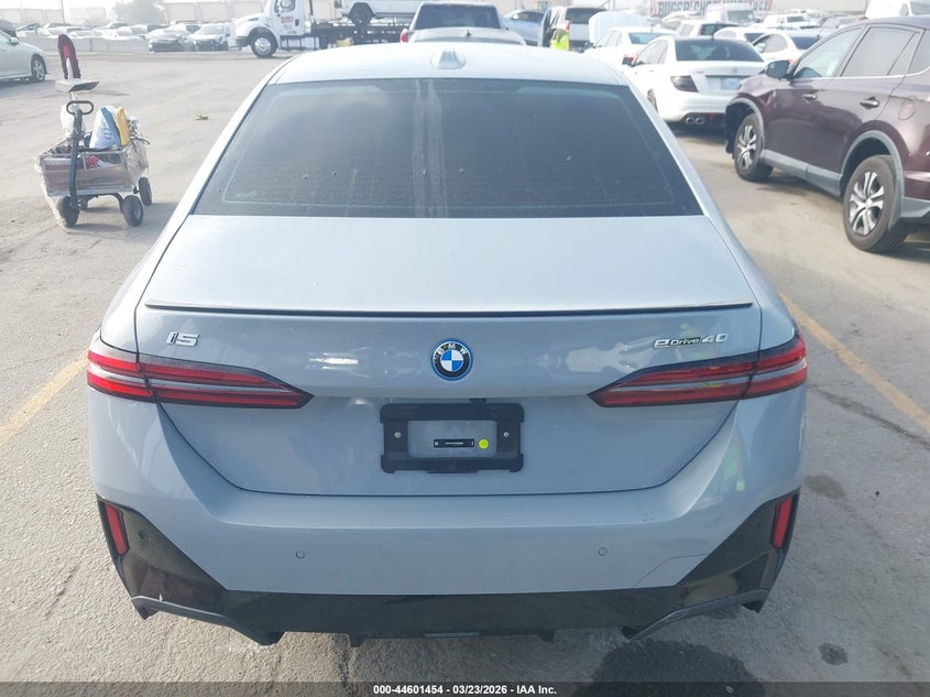 2024 BMW I5 Edrive40 VIN: WBY33FK01RCR92695 Lot: 44601454