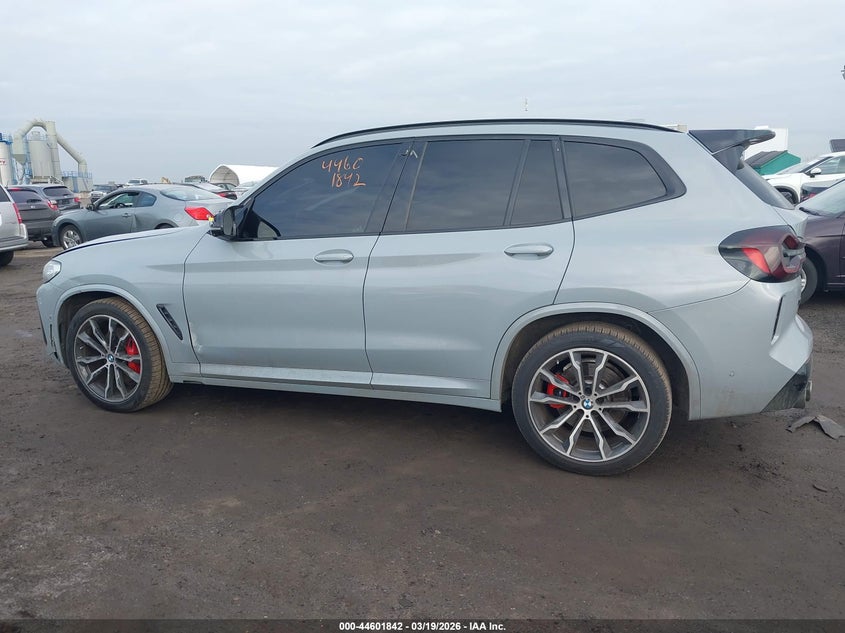 2022 BMW X3 M40I VIN: 5UX83DP01N9M98542 Lot: 44601842