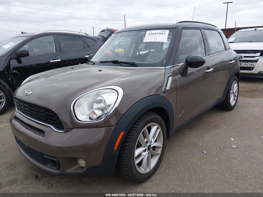Vin: wmwzc5c52cwm14947, lot: 45098813, mini cooper s countryman 20122