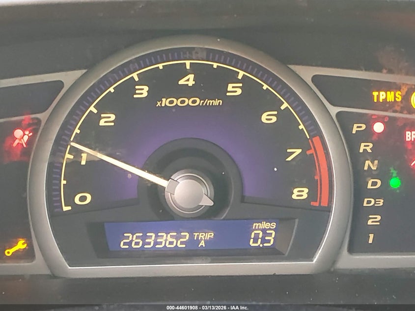 HONDA CIVIC 2009 VIN 2HGFA16859H537550