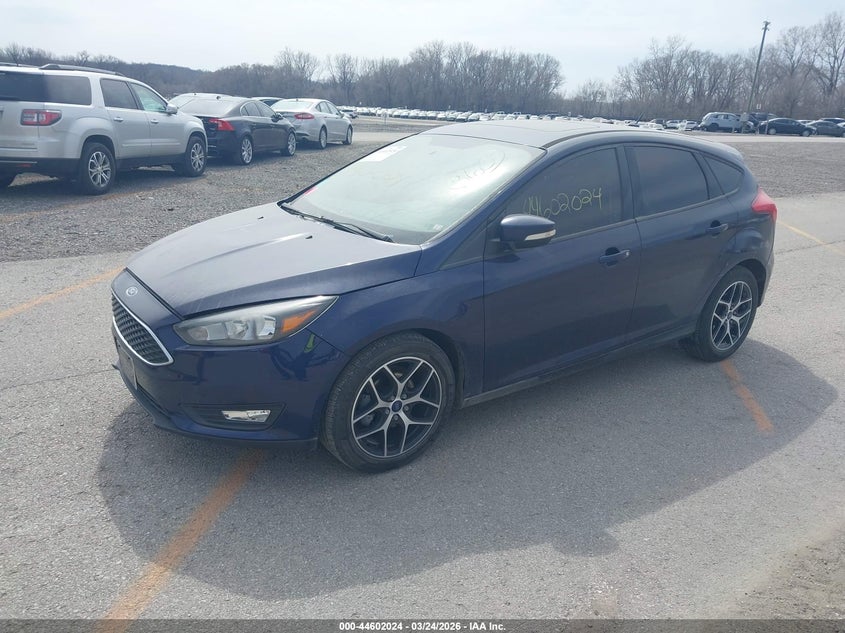 Vin: 1fadp3m29hl271049, lot: 45098952, ford focus sel 20172