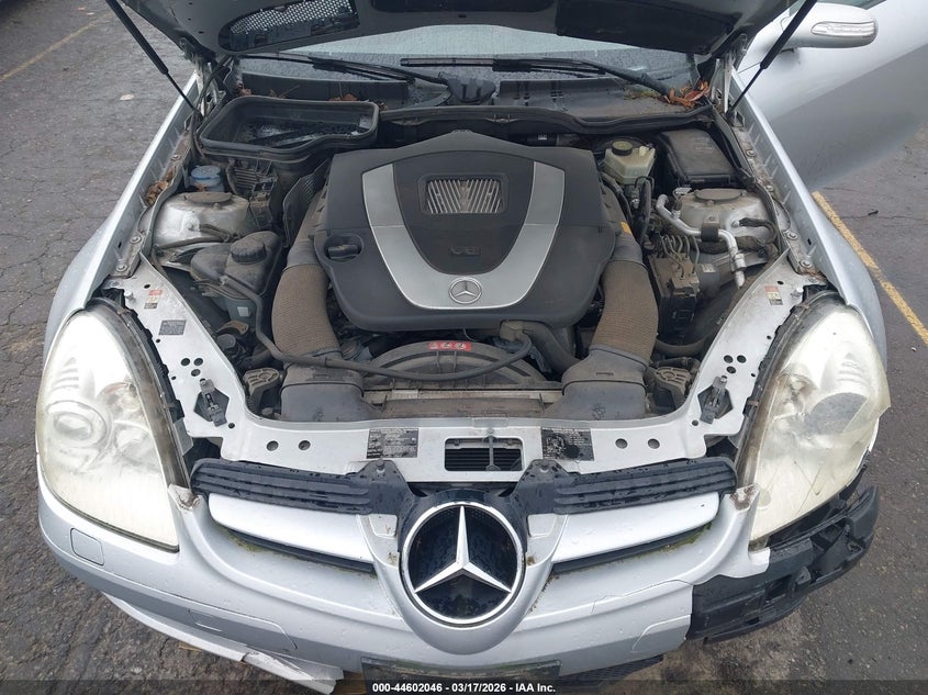 2005 Mercedes-Benz Slk 350 VIN: WDBWK56F55F033852 Lot: 44602046