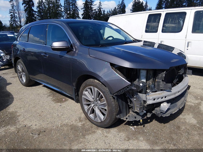 2018 Acura Mdx Technology Package Acurawatch Plus Pkg