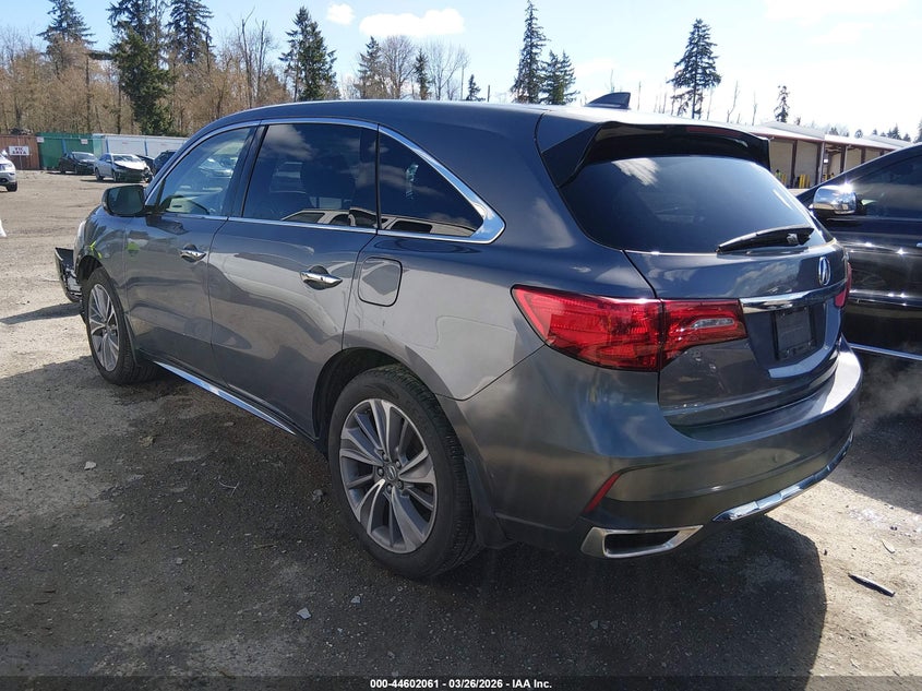 2018 Acura Mdx Technology Package Acurawatch Plus Pkg