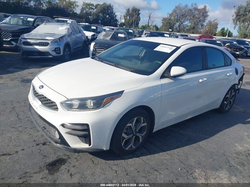 Vin: 3kpf24ad6ke011009, lot: 45099040, kia forte lxs 20192