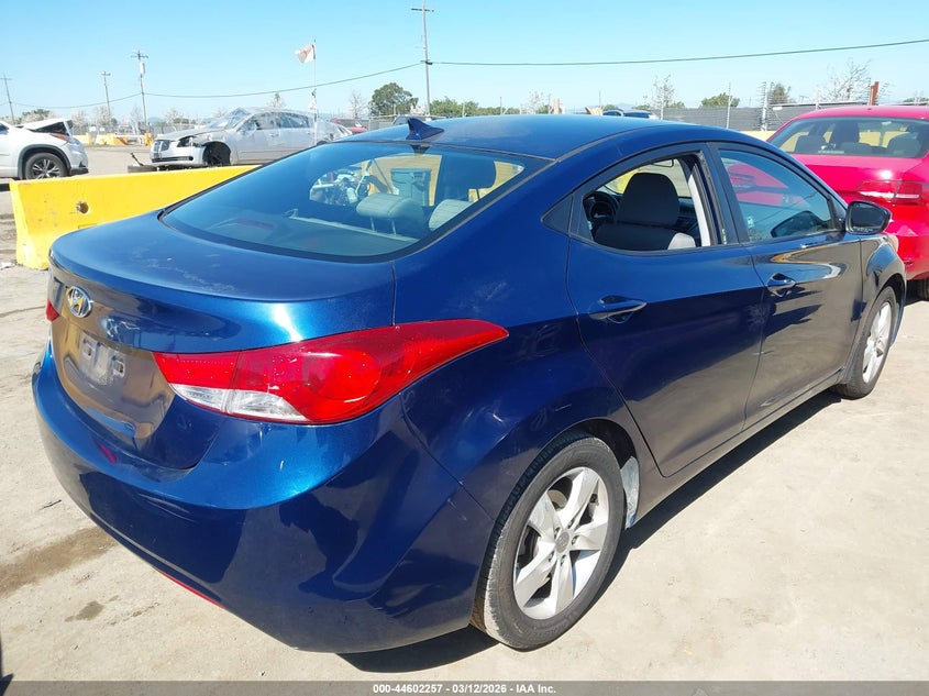 2013 Hyundai Elantra Gls VIN: KMHDH4AE7DU714780 Lot: 44602257