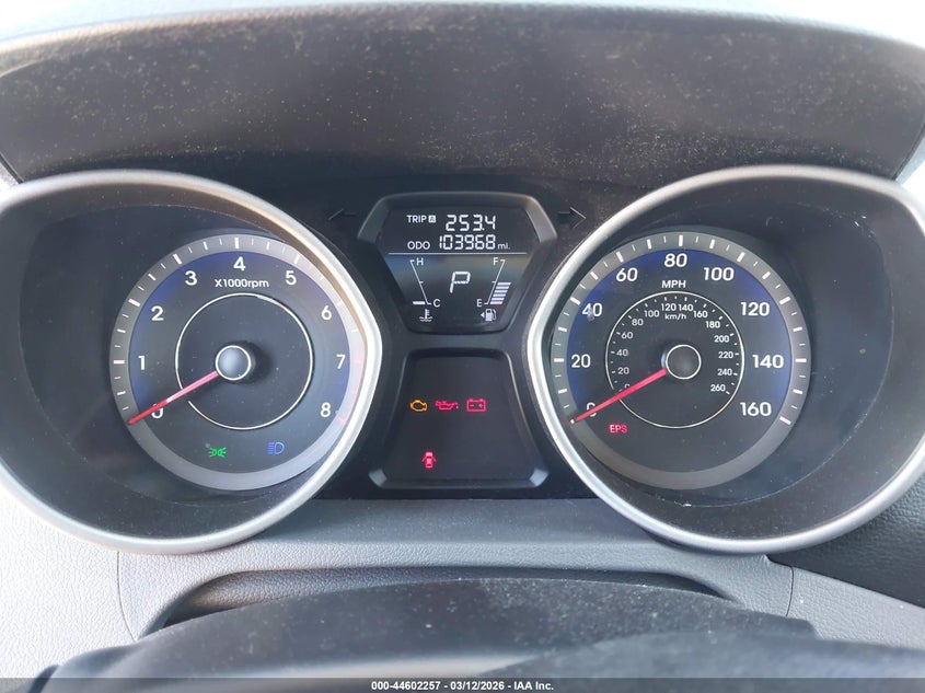 2013 Hyundai Elantra Gls VIN: KMHDH4AE7DU714780 Lot: 44602257