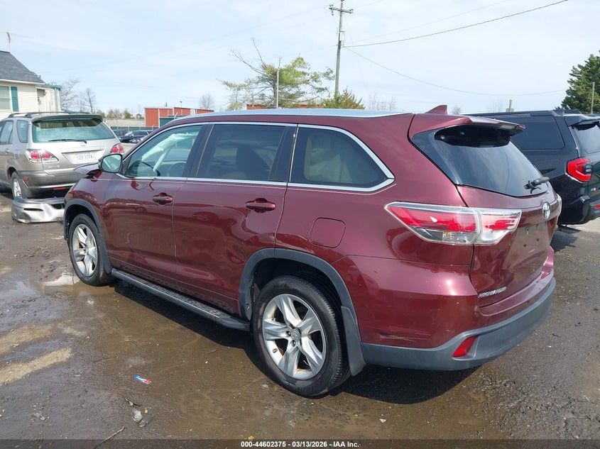 2015 Toyota Highlander Limited Platinum V6