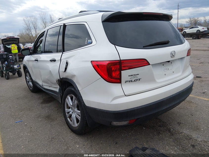 Vin: 5fnyf6h1xjb022270, lot: 45099405, honda pilot lx 20183