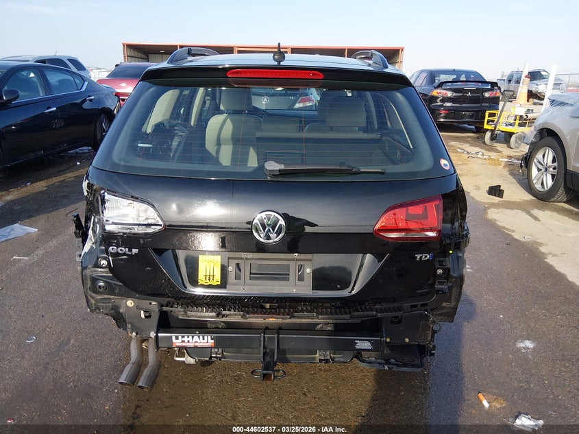 2015 Volkswagen Golf Sportwagen Tdi S 4-Door VIN: 3VWFA7AU8FM504977 Lot: 44602537