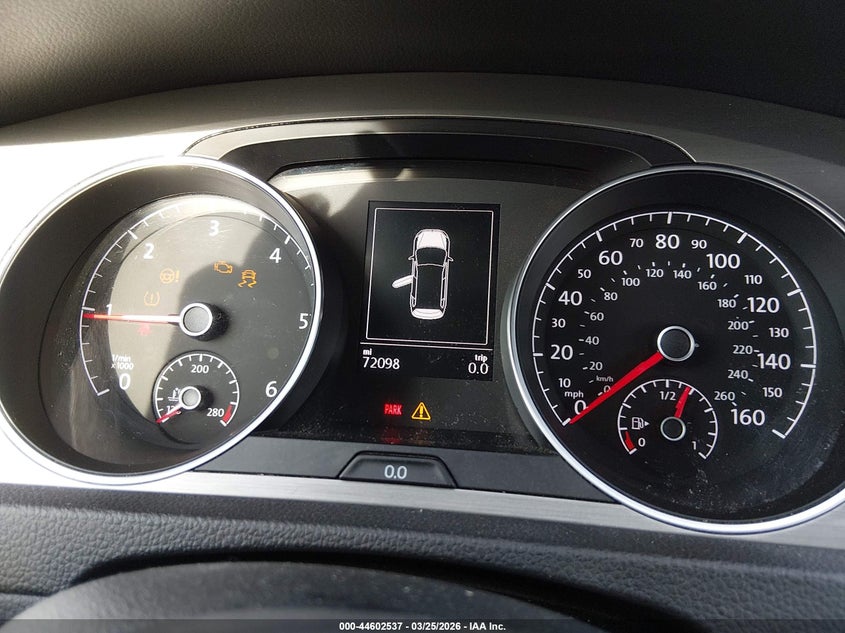 2015 Volkswagen Golf Sportwagen Tdi S 4-Door VIN: 3VWFA7AU8FM504977 Lot: 44602537