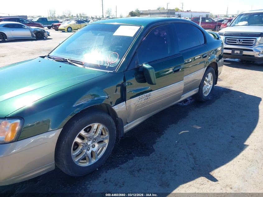 2000 Subaru Outback Limited VIN: 4S3BE6868Y7201461 Lot: 44602660