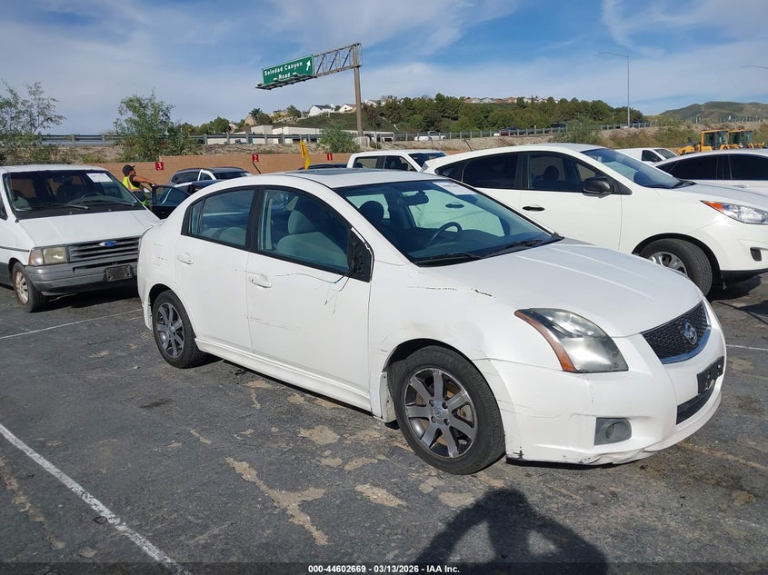 2012 Nissan Sentra 2.0 Sr