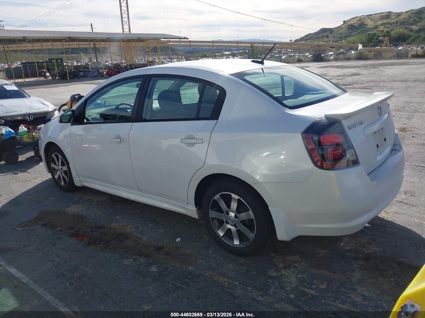 2012 Nissan Sentra 2.0 Sr