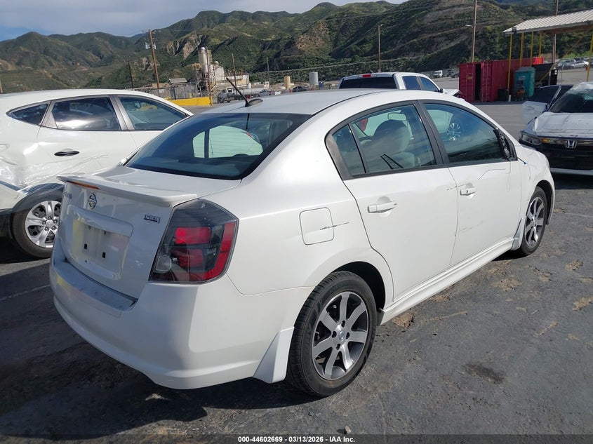 2012 Nissan Sentra 2.0 Sr