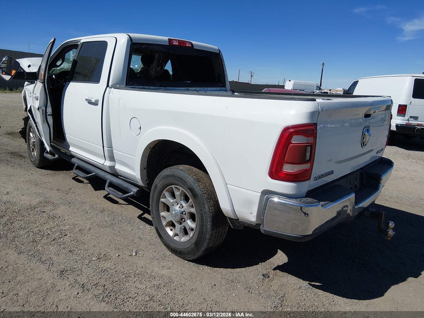 Vin: 3c6ur5fl4lg116203, lot: 45099603, ram 2500 laramie  4x4 6'4 box 20203