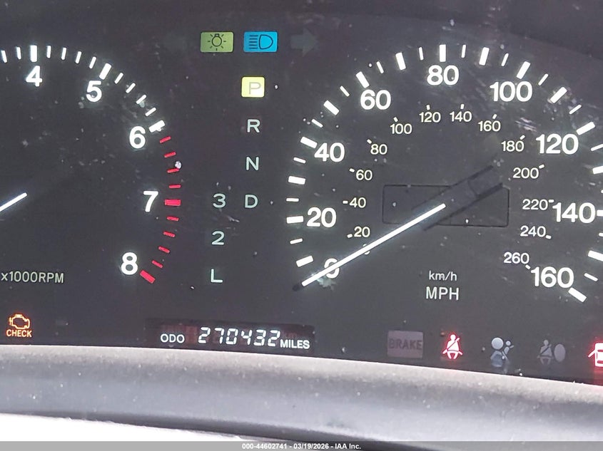 1997 Lexus Ls 400 VIN: JT8BH28F5V0079502 Lot: 44602741