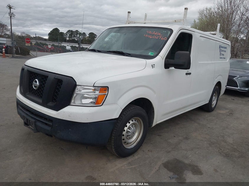 2018 Nissan Nv Cargo Nv1500 S V6