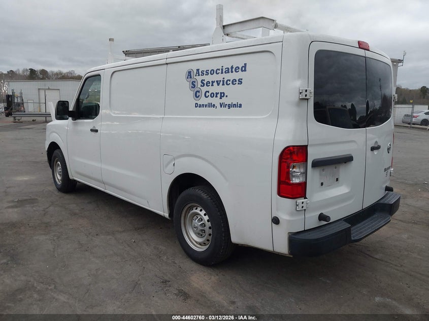 2018 Nissan Nv Cargo Nv1500 S V6