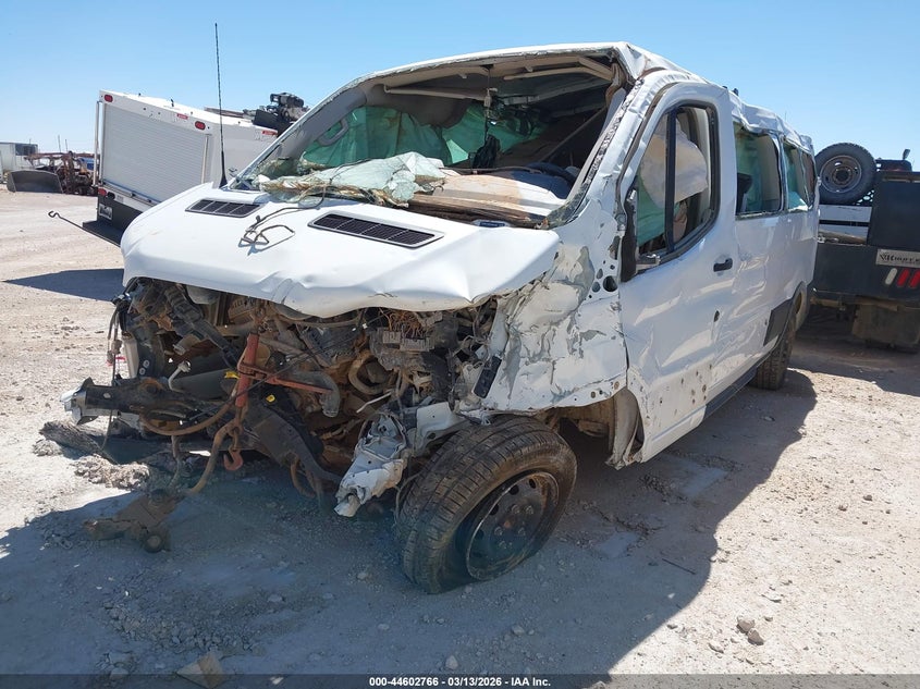 Vin: 1fbzx2ym2kkb54565, lot: 45099694, ford transit-350 xl/xlt 20192