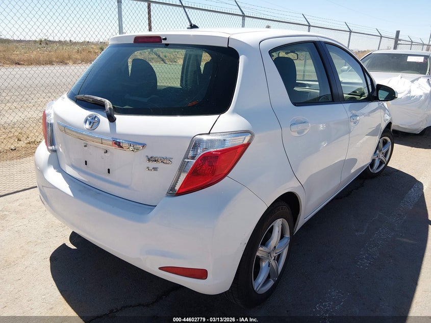 2012 Toyota Yaris Le