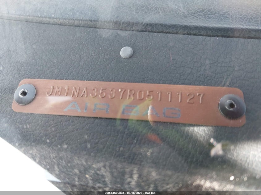 1994 Mazda Mx-5 Miata VIN: JM1NA3537R0511127 Lot: 44602834