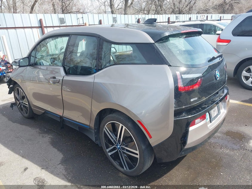 Vin: wby1z4c58fv278762, lot: 45099810, bmw i3 base w/range extender 20153