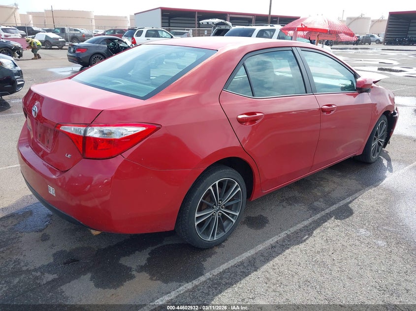 2015 Toyota Corolla Le Plus