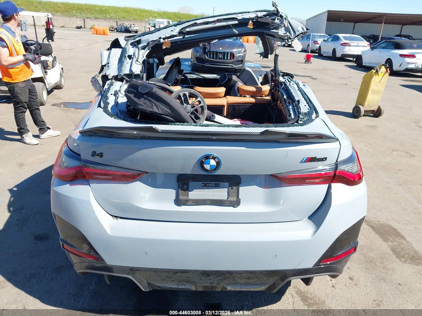 2024 BMW I4 Gran Coupe M50 VIN: WBY33AW02RFS44467 Lot: 44603008