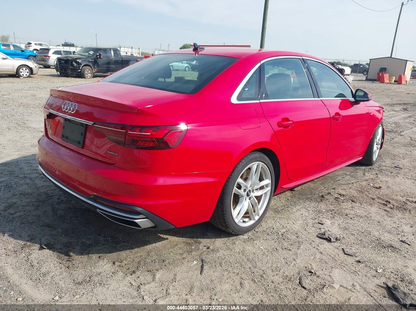 2022 Audi A4 Premium Plus 45 Tfsi S Line Quattro S Tronic
