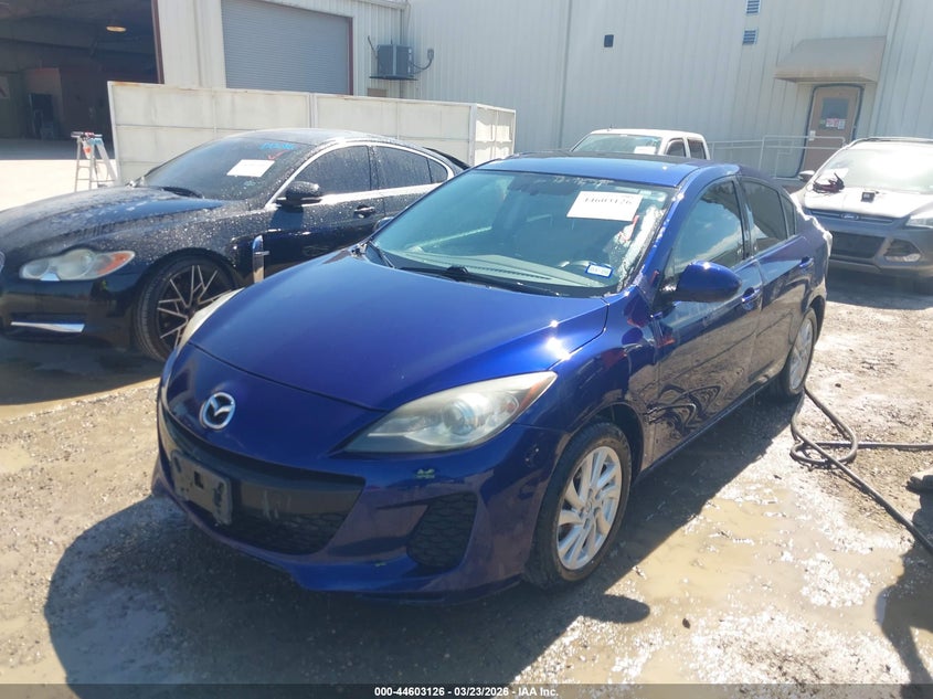 Vin: jm1bl1w76c1676526, lot: 45100054, mazda mazda3 i grand touring 20122