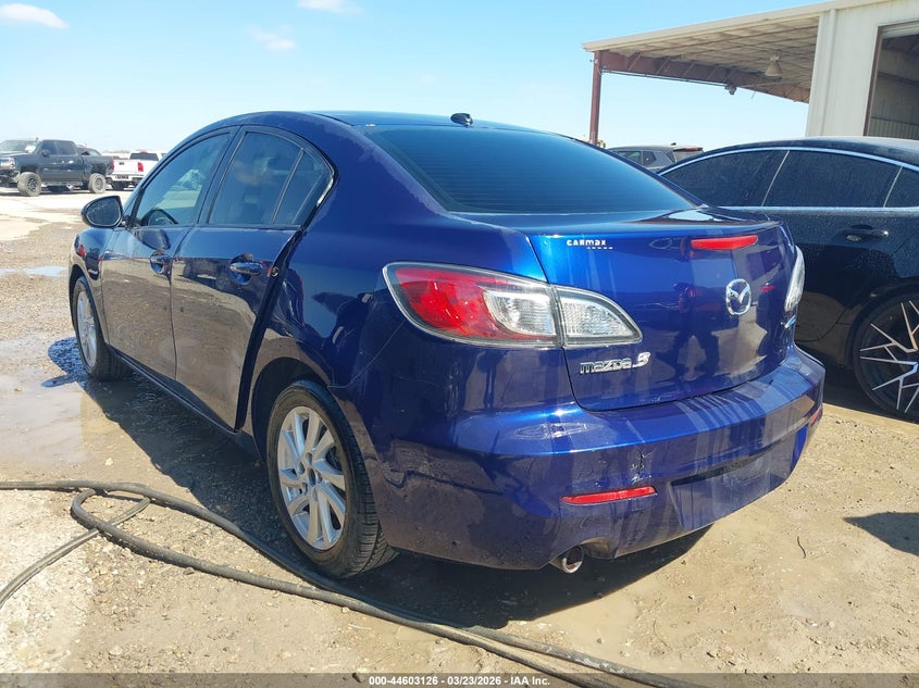 Vin: jm1bl1w76c1676526, lot: 45100054, mazda mazda3 i grand touring 20123