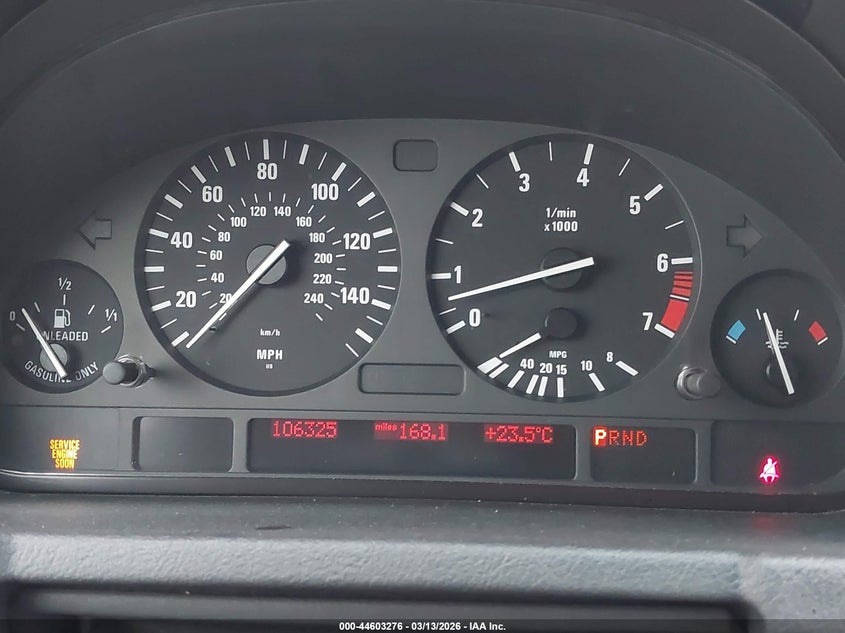 2005 BMW X5 4.4I VIN: 5UXFB53555LV20384 Lot: 44603276