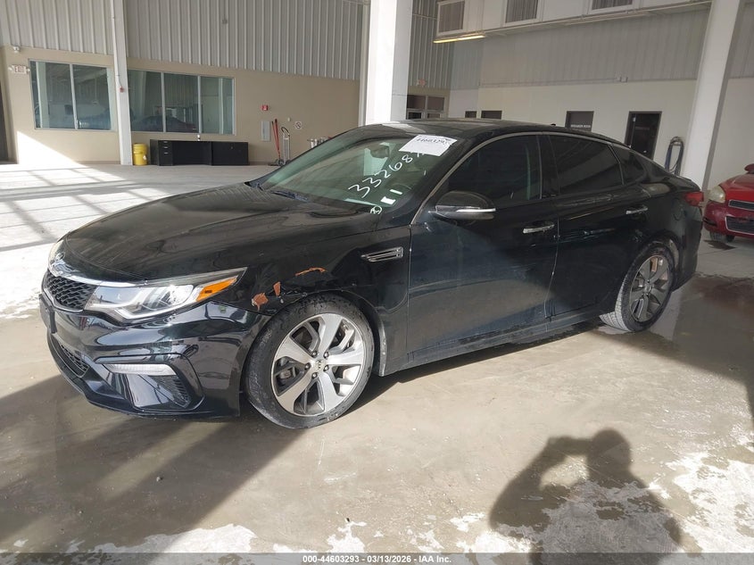 Vin: 5xxgt4l34kg332687, lot: 45100246, kia optima s 20192
