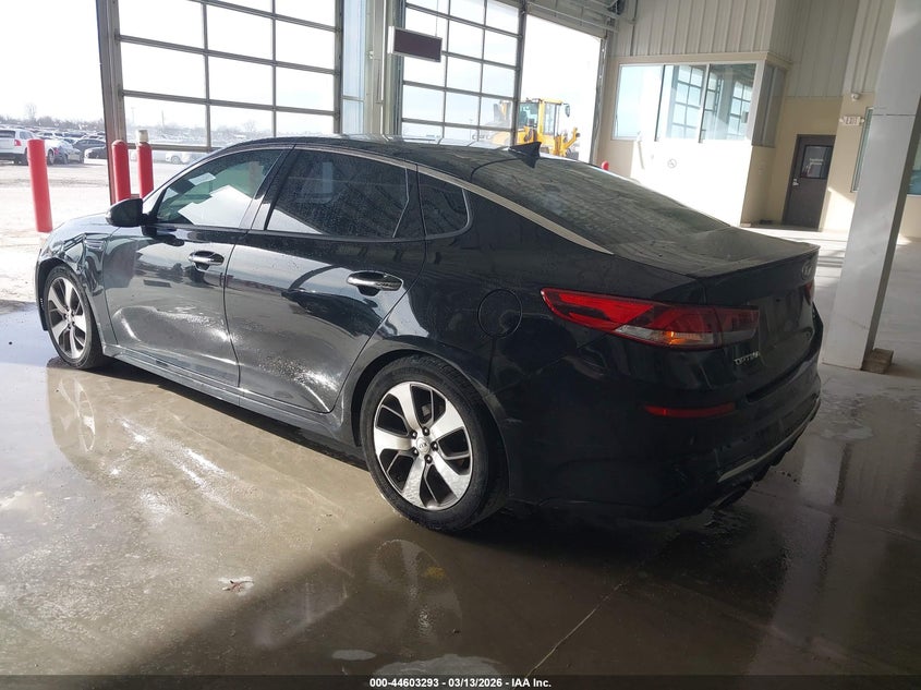 Vin: 5xxgt4l34kg332687, lot: 45100246, kia optima s 20193
