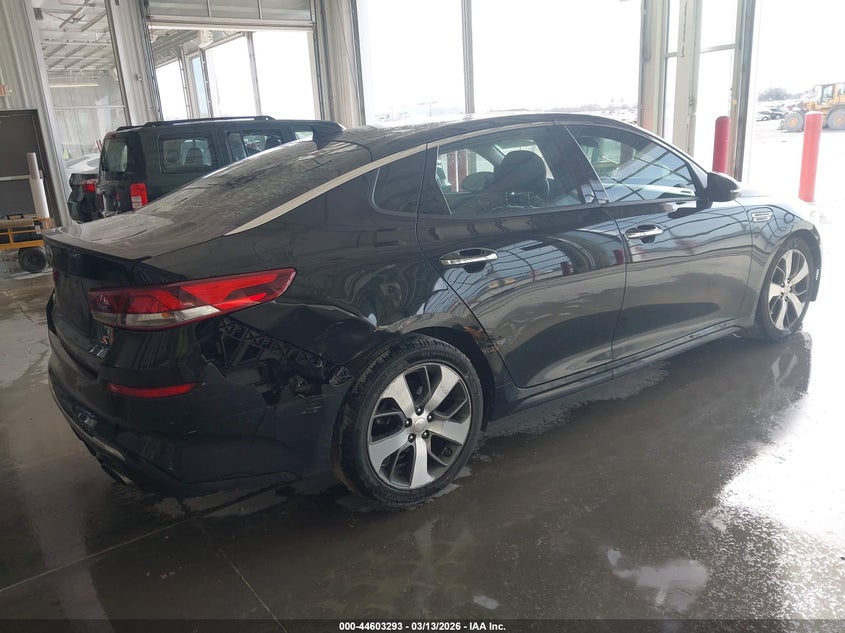 Vin: 5xxgt4l34kg332687, lot: 45100246, kia optima s 20194