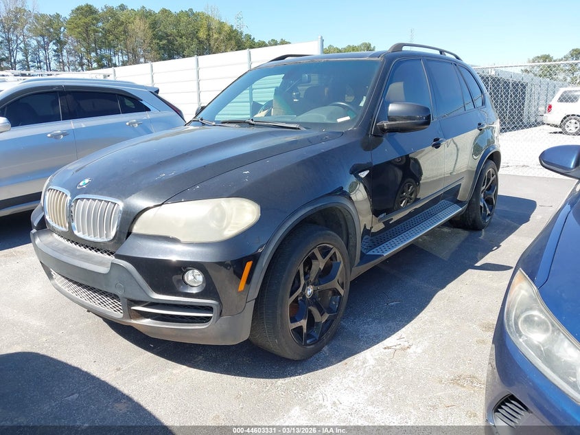 2008 BMW X5 SPORT UTILITY VEHICLE 4.8L V-8 DOHC, VVT, 350HP