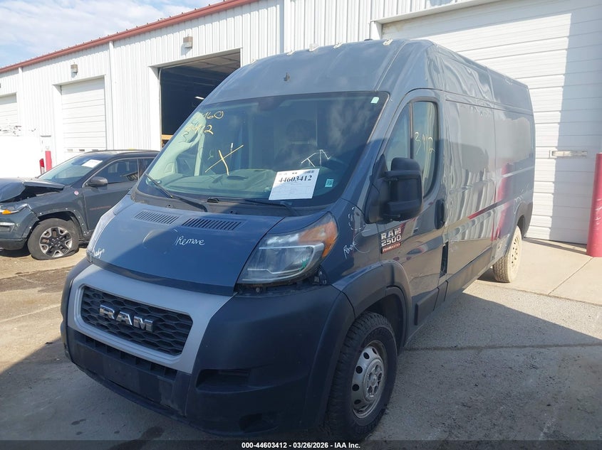 Vin: 3c6trvdg5ke514810, lot: 45100365, ram promaster 2500 20192