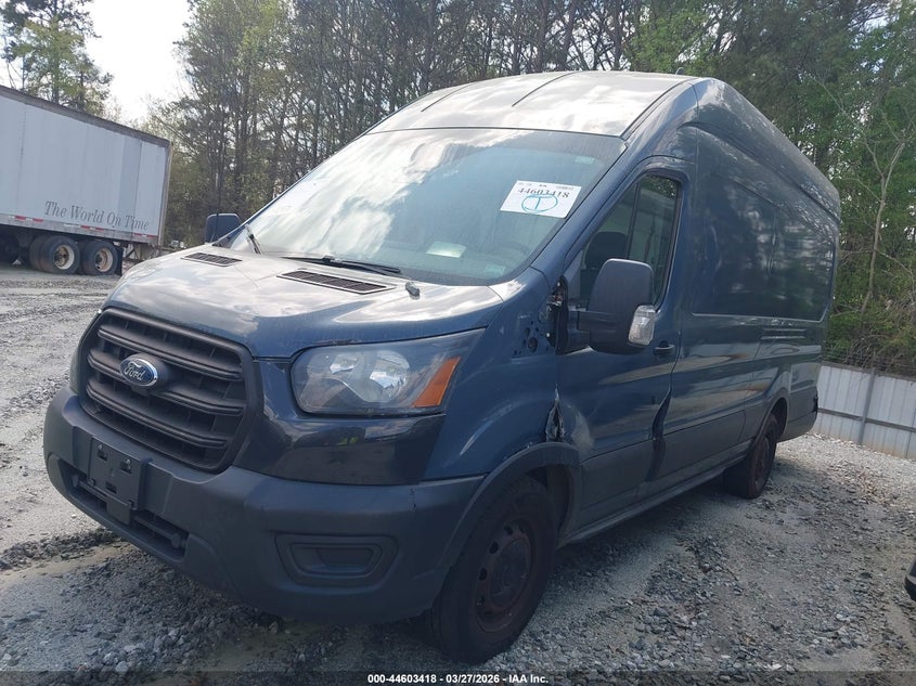 Vin: 1ftbr3x82lka56347, lot: 45100372, ford transit-250 cargo van 20202