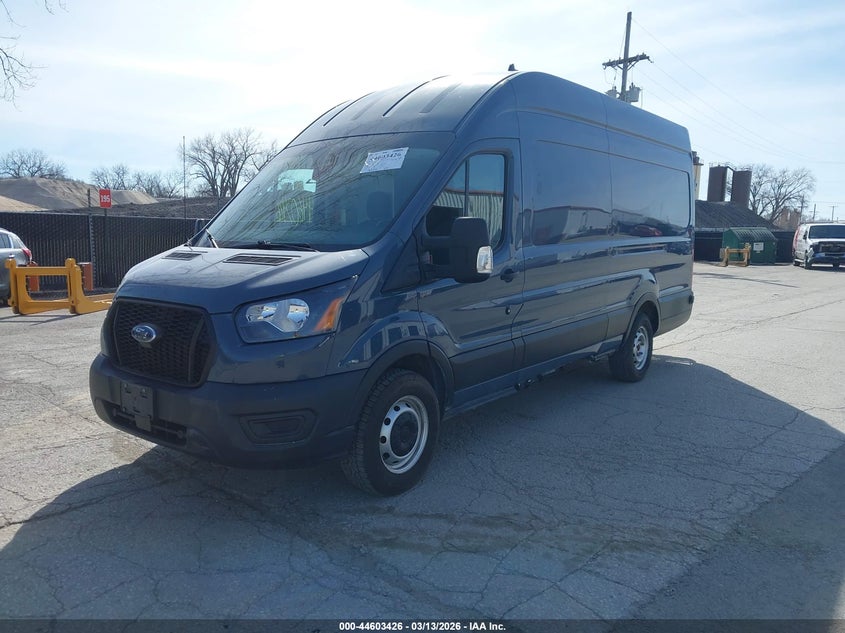 Vin: 1ftbr3x89mka46481, lot: 45100381, ford transit-250 cargo van 20212