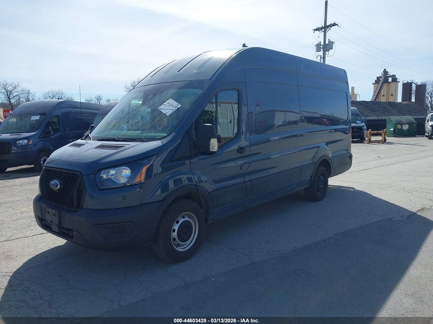 Vin: 1ftbr3x80mka45610, lot: 45100382, ford transit-250 cargo van 20212
