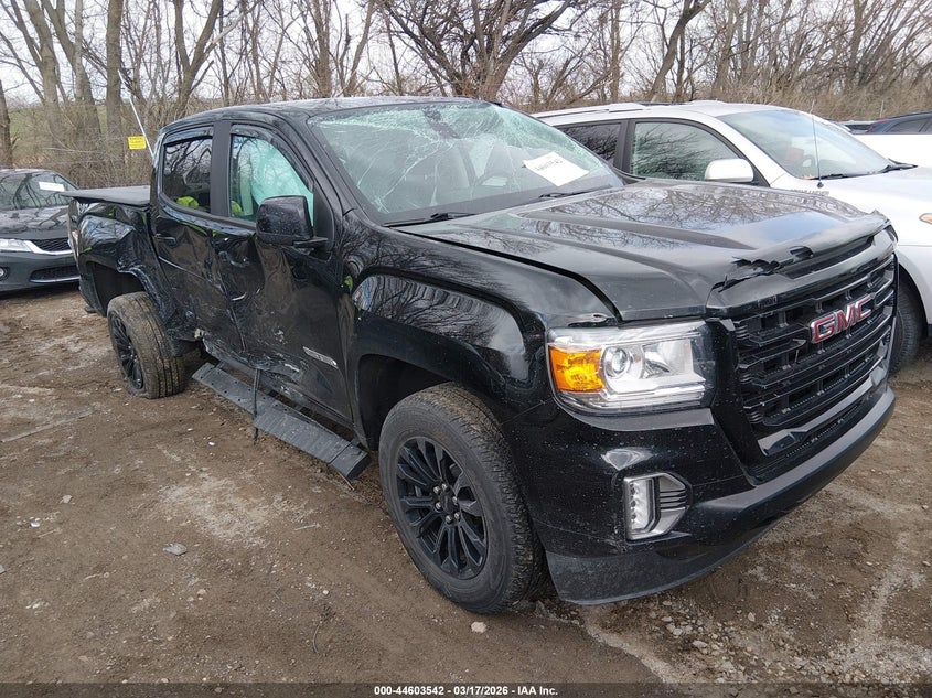 2022 GMC Canyon 4Wd Short Box Elevation