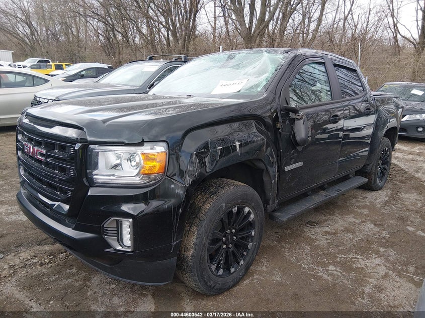 2022 GMC Canyon 4Wd Short Box Elevation
