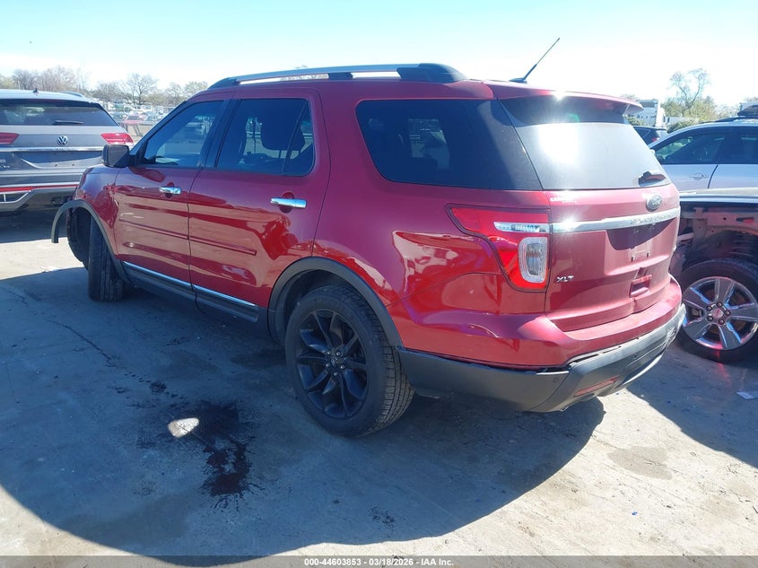 Vin: 1fm5k7d82dgb18620, lot: 45100807, ford explorer xlt 20133