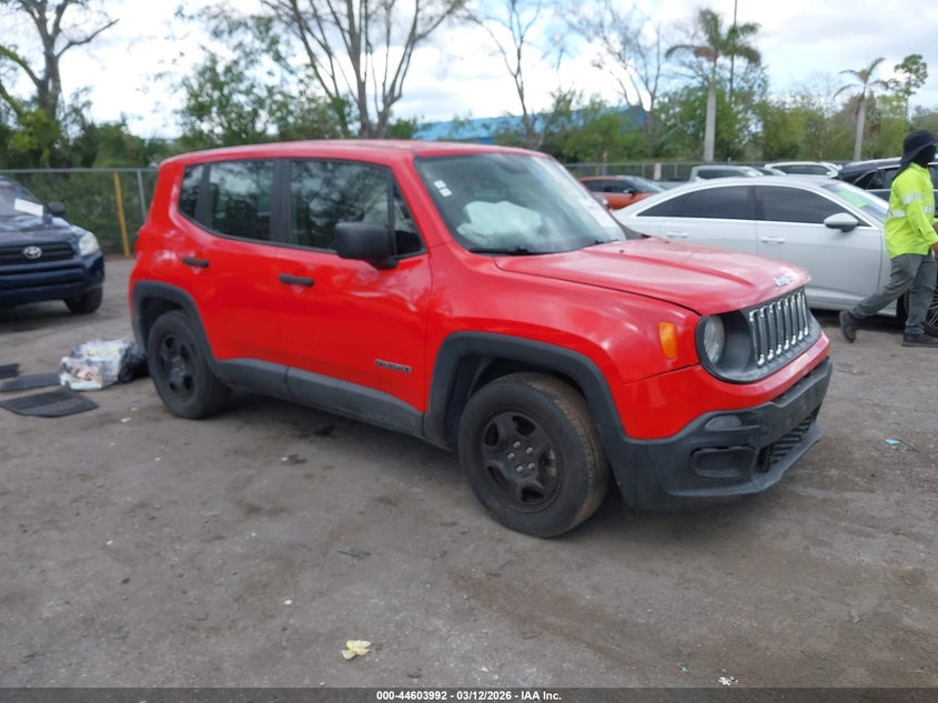 2018 JEEP RENEGADE SPORT FWD