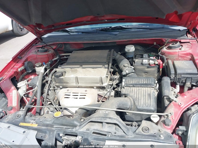 2012 Mitsubishi Galant 2.4 Fe red Lot 111044604006 Vin 4A32B2FF0CE005973