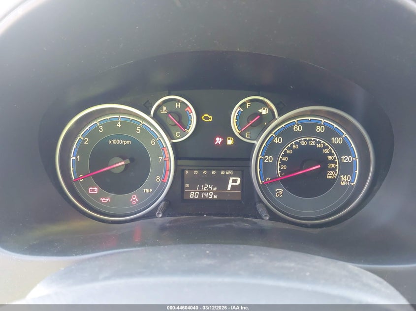 2011 Suzuki Sx4 Le/Le Anniversary Edition VIN: JS2YC5A21B6304547 Lot: 44604040