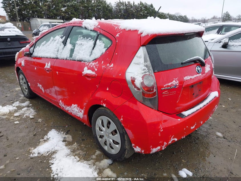 2012 Toyota Prius C Three