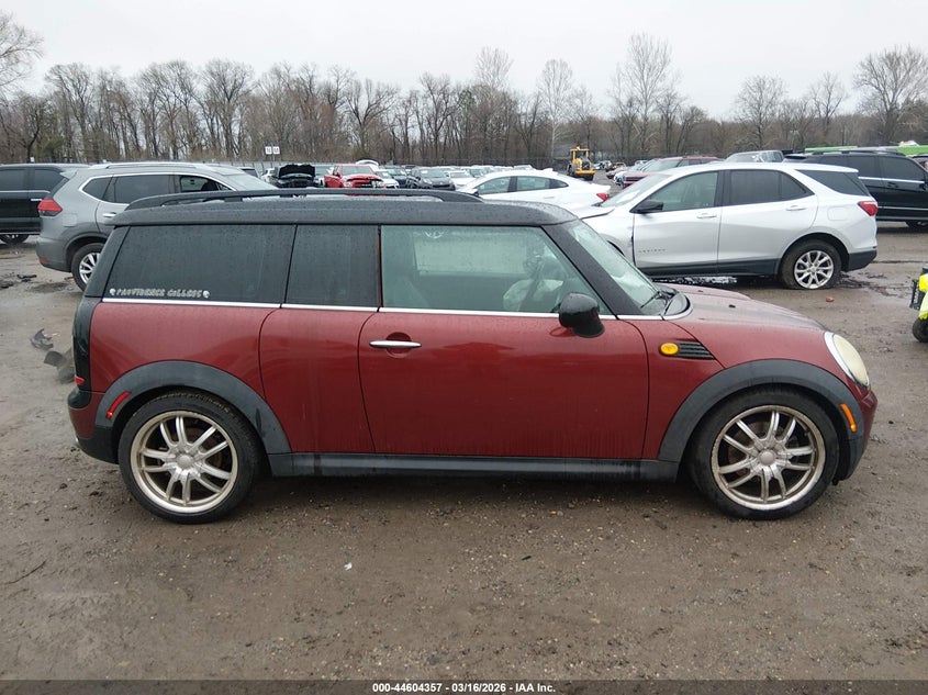 2010 Mini Cooper Clubman VIN: WMWML3C59ATX37082 Lot: 44604357