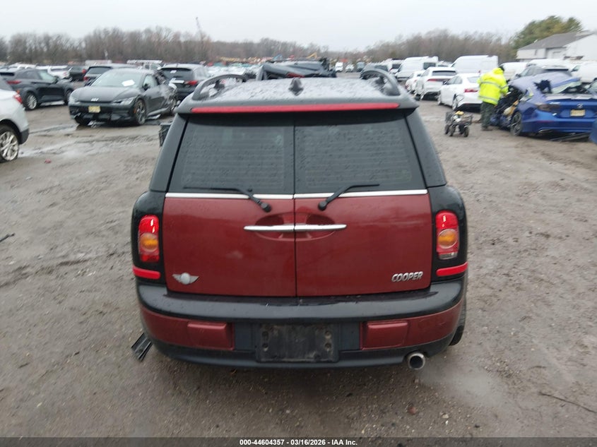 2010 Mini Cooper Clubman VIN: WMWML3C59ATX37082 Lot: 44604357